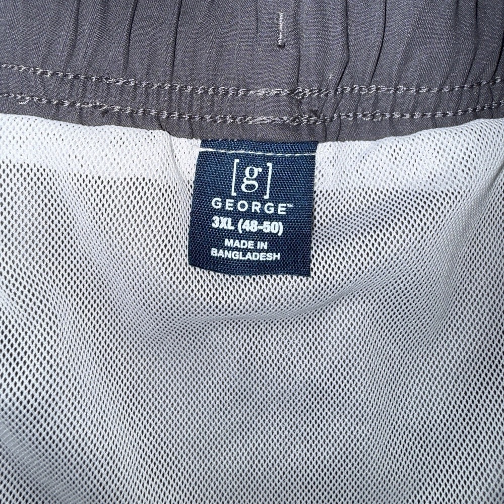 Men's George Charcoal Swim Trunks Shorts w/ Drawstring Gray Size 3XL (48-50) - Picture 5 of 5